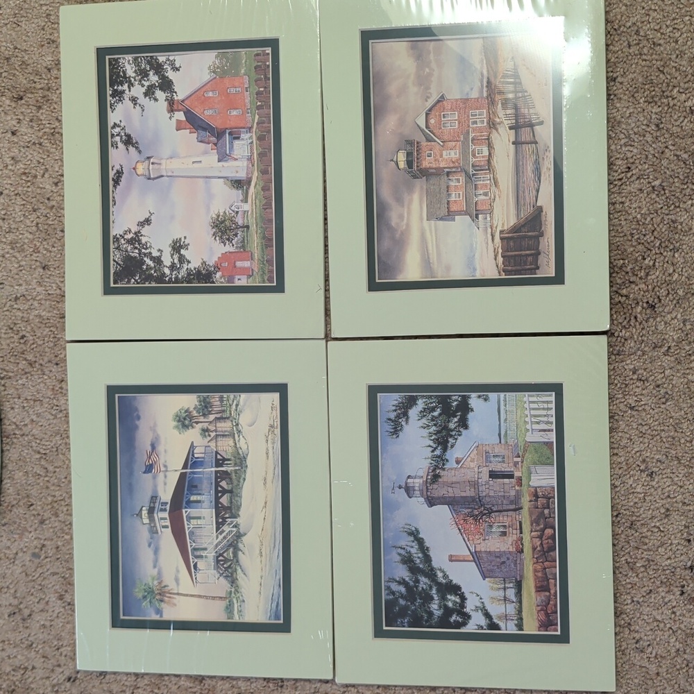Signed Limited Edition Prints By Artist Mark Sherman. Vintage